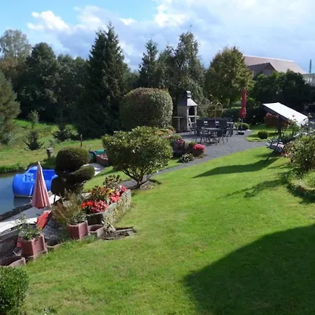 In Saechsischer Schweiz Am Wasserfall