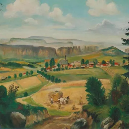 アパート In Saechsischer Schweiz Am Wasserfall