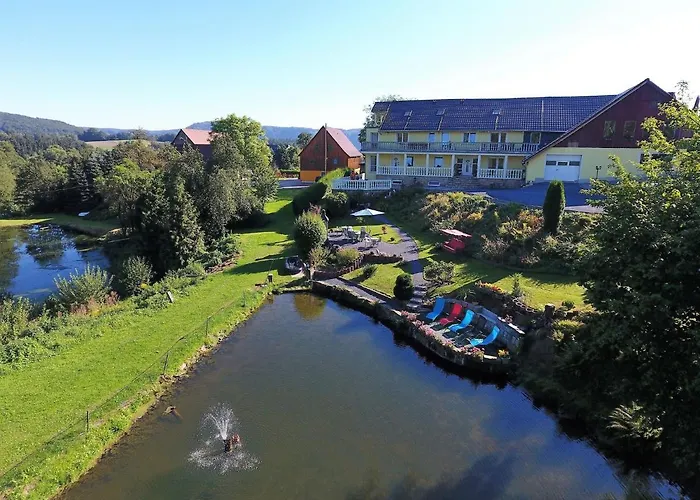 In Saechsischer Schweiz Am Wasserfall