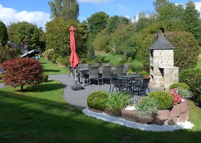 In Saechsischer Schweiz Am Wasserfall * 利希滕海恩