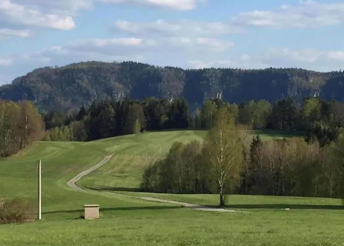 In Saechsischer Schweiz Am Wasserfall *