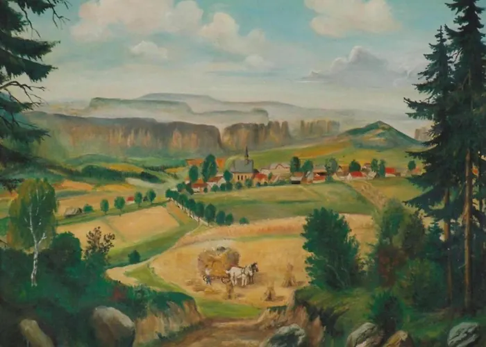 公寓 In Saechsischer Schweiz Am Wasserfall